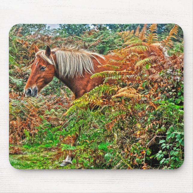 Mousepad Bonito Presente de Aroma de Equinos (Frente)