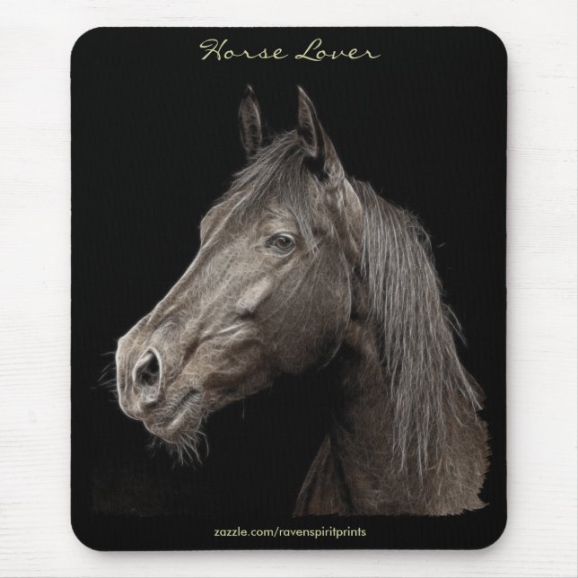 Mousepad Bonito Presente de Aroma de Equinos (Frente)
