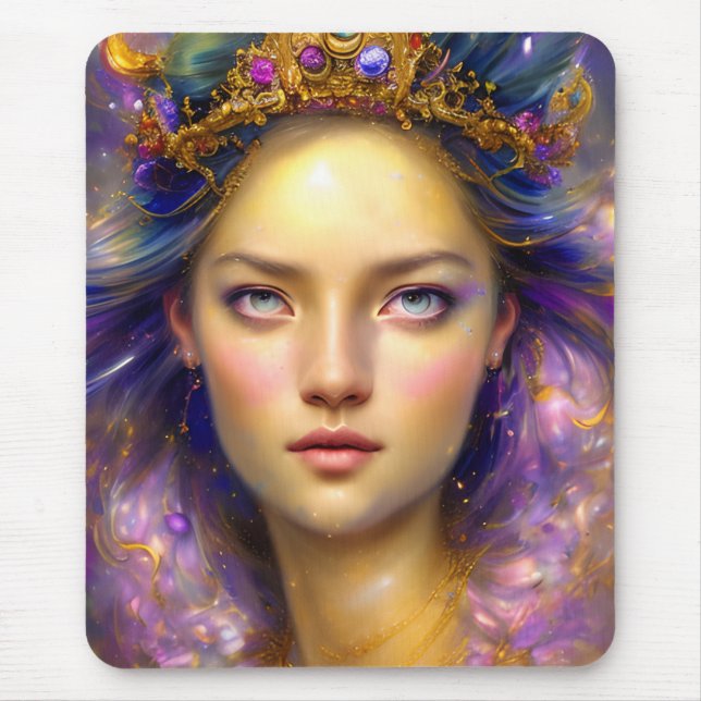 Mousepad Bonito Princesa Guerreira Deusa Eetérea (Frente)