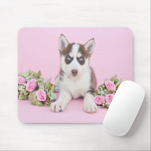 Mousepad Bonito Rouco com Rosas Rosa