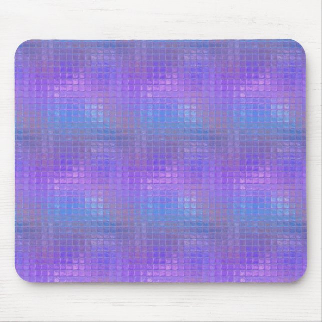 Mousepad Bonito Roxa Iridescente Shimmer Garota Glamor (Frente)
