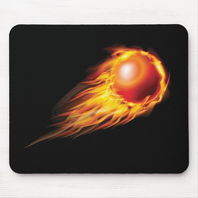 Mousepad Bonito tapete de rato de Fireball (Frente)