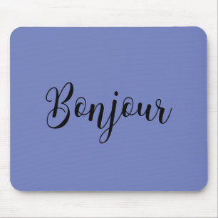 Mousepad Bonjour-blackText