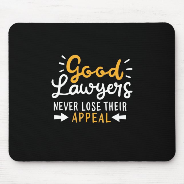 Mousepad Bons Advogados Nunca Perder Seu Recurso (Frente)