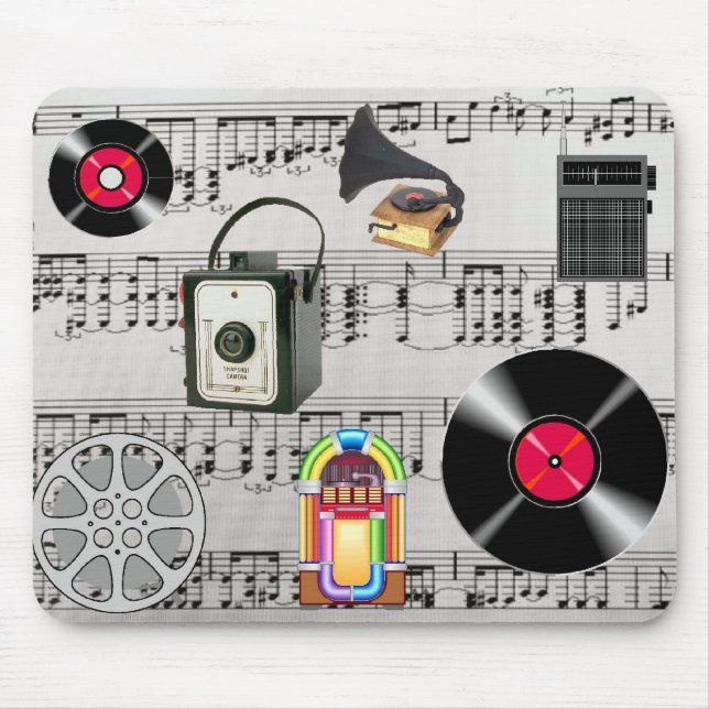 Mousepad Bons dias velhos (Frente)