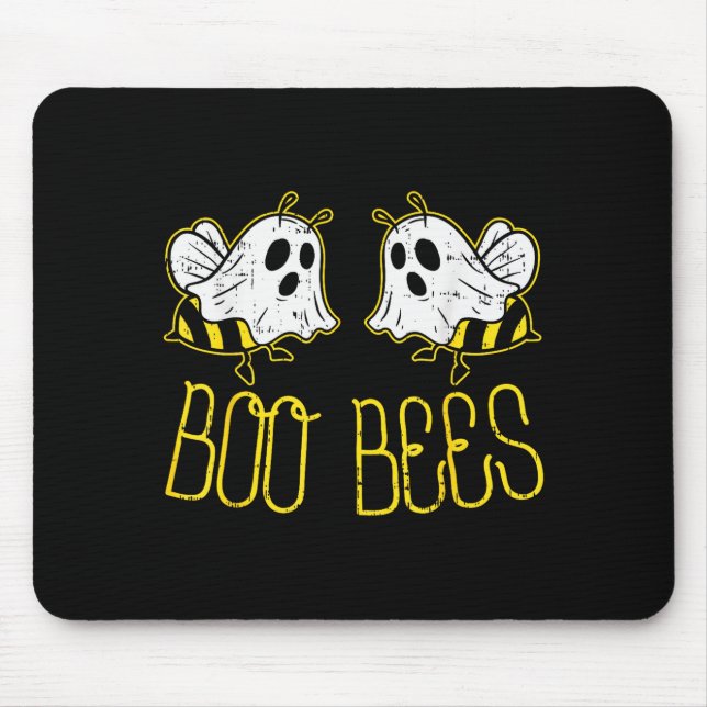 Mousepad Boo Bees Funny Couples Halloween Costume For Adult (Frente)