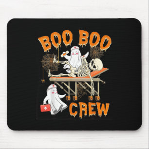 Mousepad Boo Boo Skeleton Crew Enfermeira Engraçada Fantasm