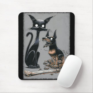 Mousepad Boo Gatinho faz um mouse bucal