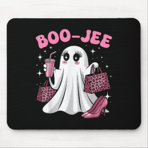 Mousepad Boo-jee Tumbler Ghost Boujee Leopard Halloween Gir