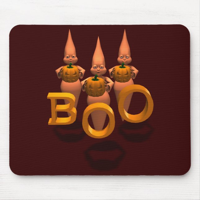 Mousepad Boo! Três Fantasias (Frente)