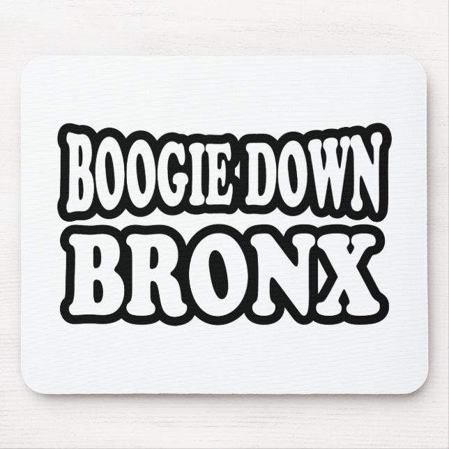 Mousepad Boogie Down Bronx, Nova Iorque (Frente)