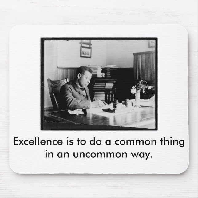 Mousepad Booker T. Washington (Frente)