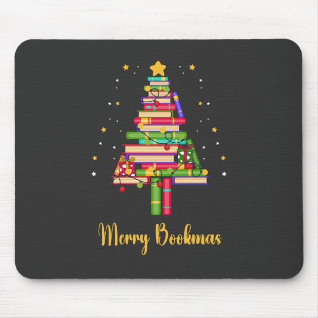 Mousepad Bookmas de feliz (Frente)
