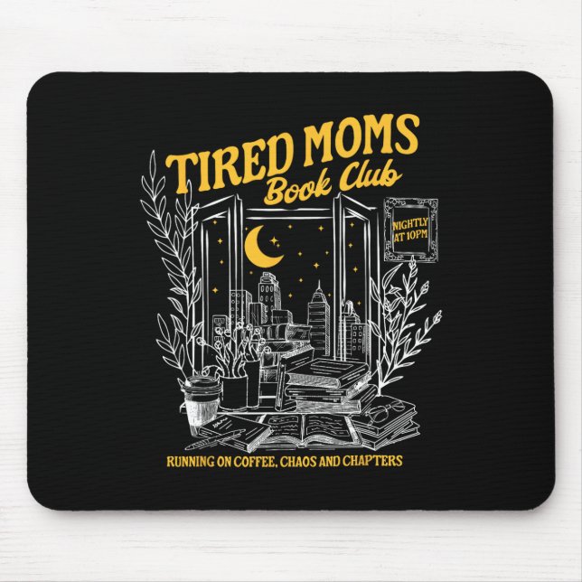 Mousepad Booktrovert Booktrovert do Clube de Livro do Mães  (Frente)