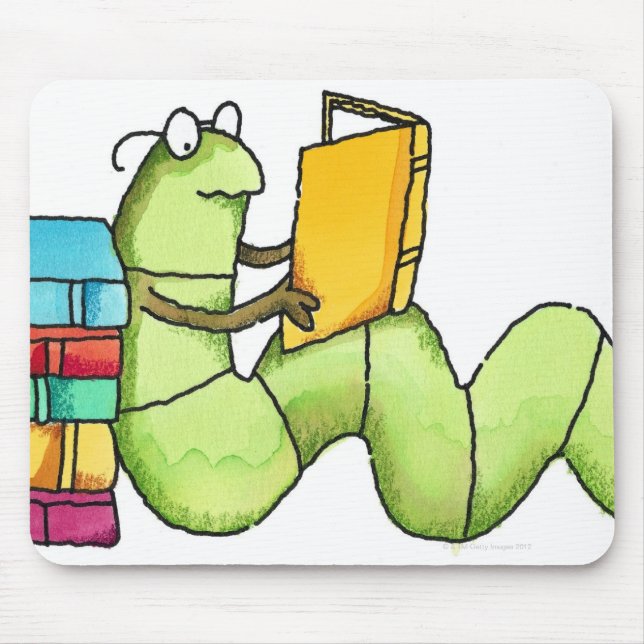 Mousepad Bookworm (Frente)