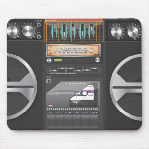 Mousepad Boombox Ghetto Blaster