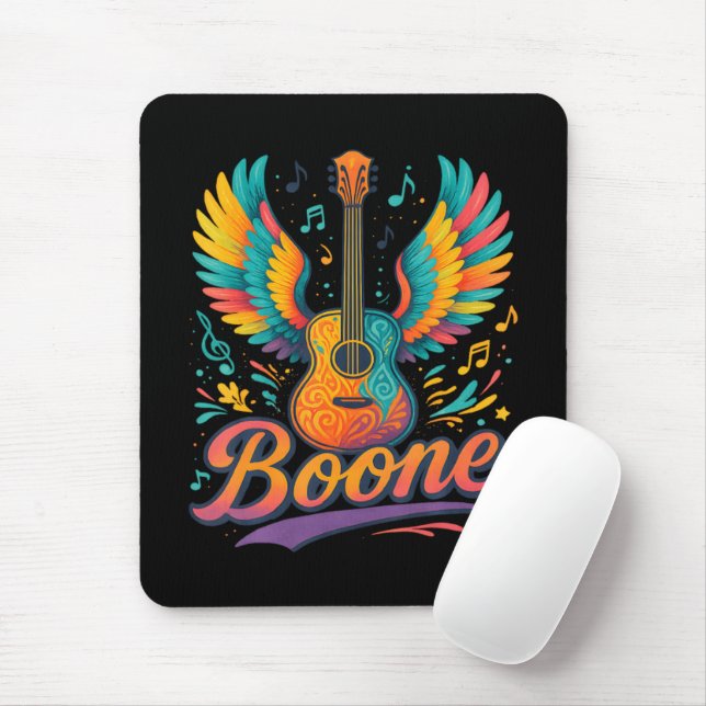 Mousepad Boone Guitar (Com mouse)