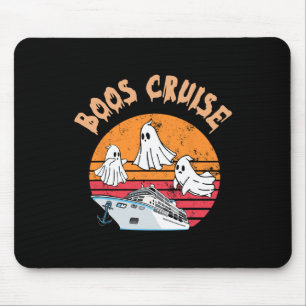 Mousepad Boos Cruise Trip Dia de as Bruxas engraçado Figuru