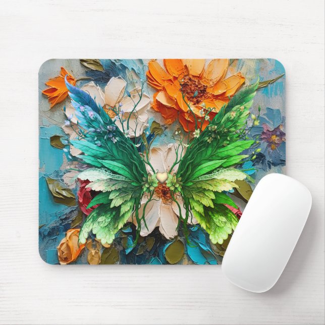 Mousepad Borboleta, A Cor da Esperança (Com mouse)