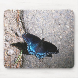 Mousepad Borboleta Almirante de Manchas Vermelhas