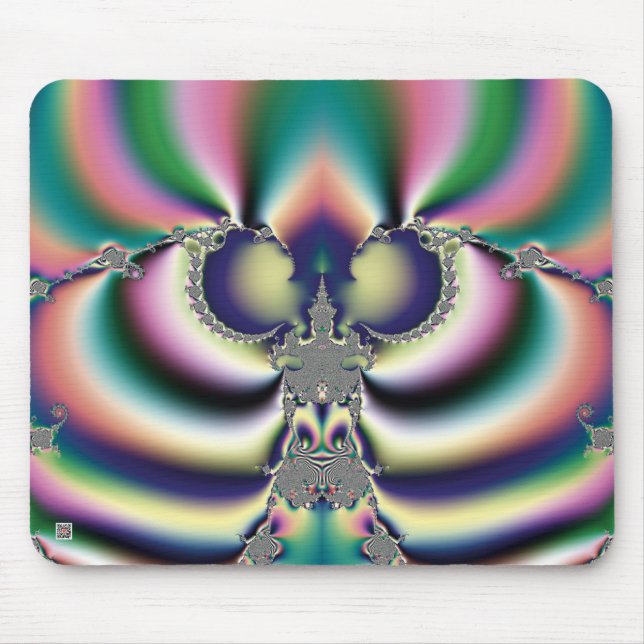 Mousepad Borboleta Arco-íris (Frente)