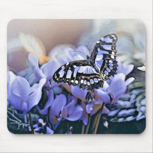 Mousepad Borboleta Azul