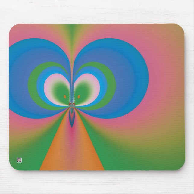 Mousepad Borboleta Azul (Frente)