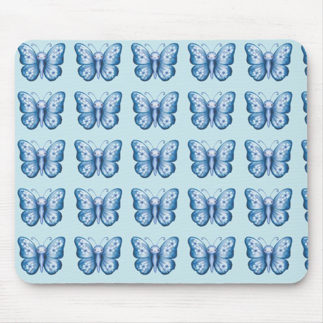 Mousepad Borboleta Azul (Frente)