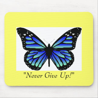 Mousepad borboleta azul,