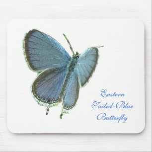 Mousepad Borboleta Azul De Altura Oriental