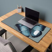 Mousepad Borboleta Azul Graceful e Elegante