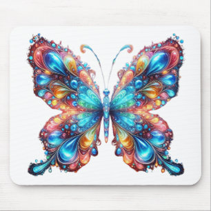Mousepad Borboleta brilhante