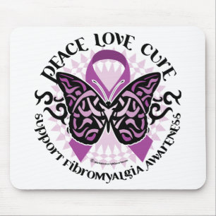 Mousepad Borboleta da fibromialgia tribal