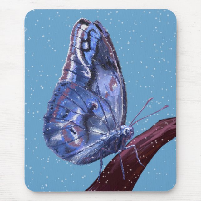 Mousepad Borboleta da neve (Frente)
