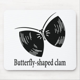 Mousepad Borboleta de concha