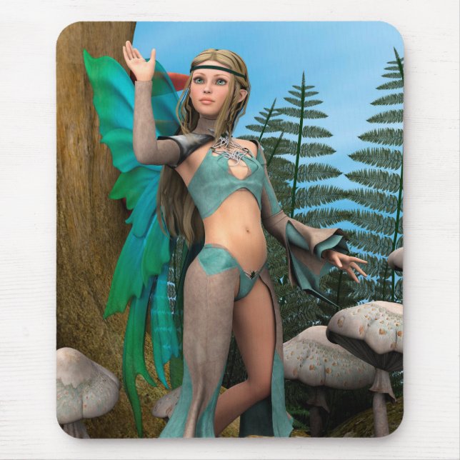 Mousepad Borboleta de fada (Frente)