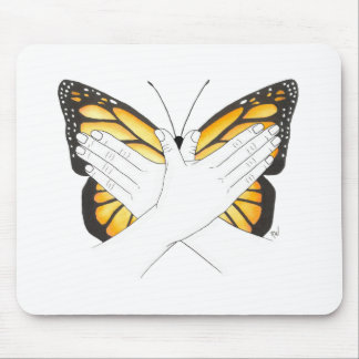 Mousepad Borboleta de monarca no ASL