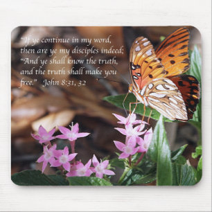 Mousepad Borboleta do Fritillary do golfo de John 8