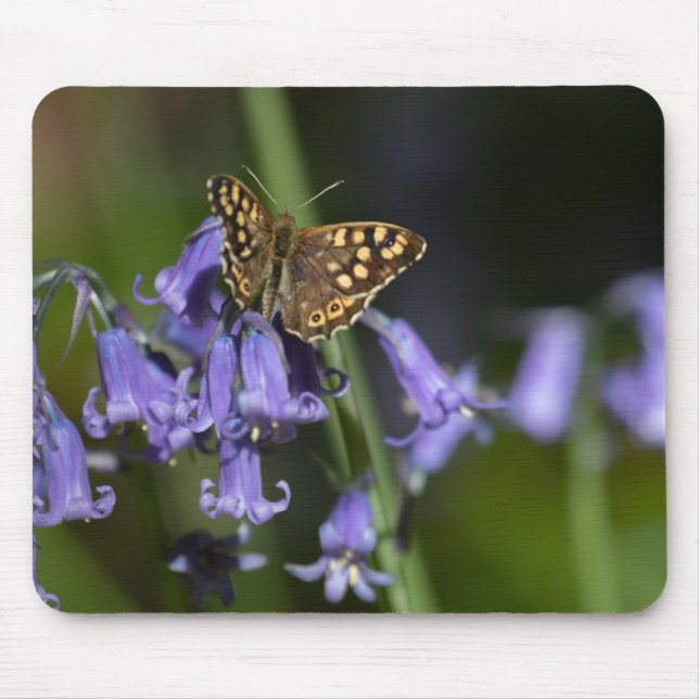 Mousepad Borboleta em Bluebells (Frente)