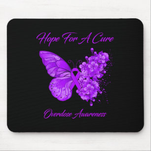 Mousepad Borboleta Espera Por Uma Consciência Cura Da Sobre
