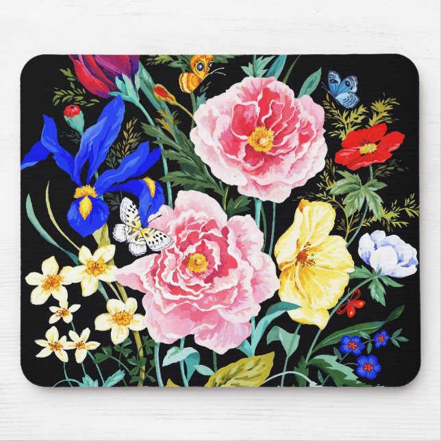 Mousepad Borboleta floral (Frente)