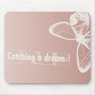 Mousepad Borboleta ideal branca
