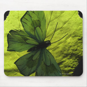 Mousepad Borboleta na folha