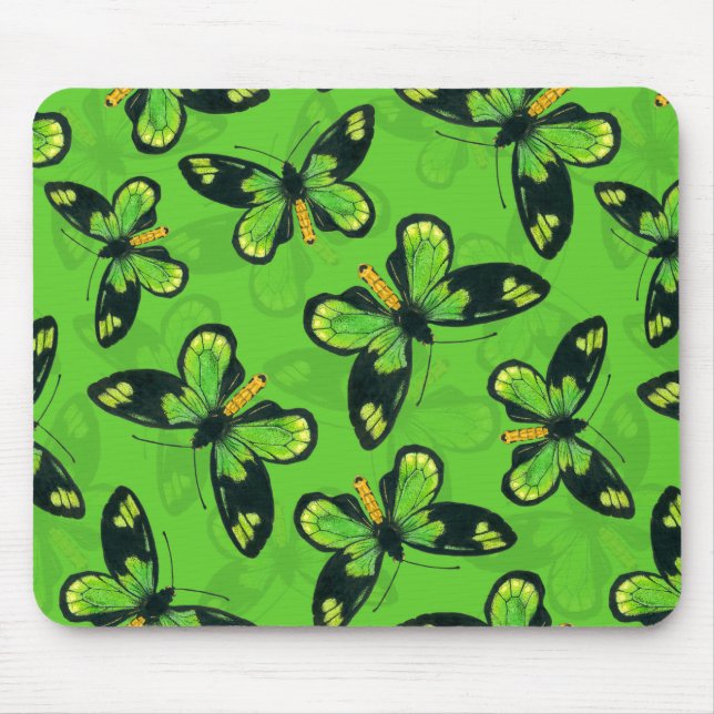 Mousepad borboleta Queen Victoria's birdwing (Frente)