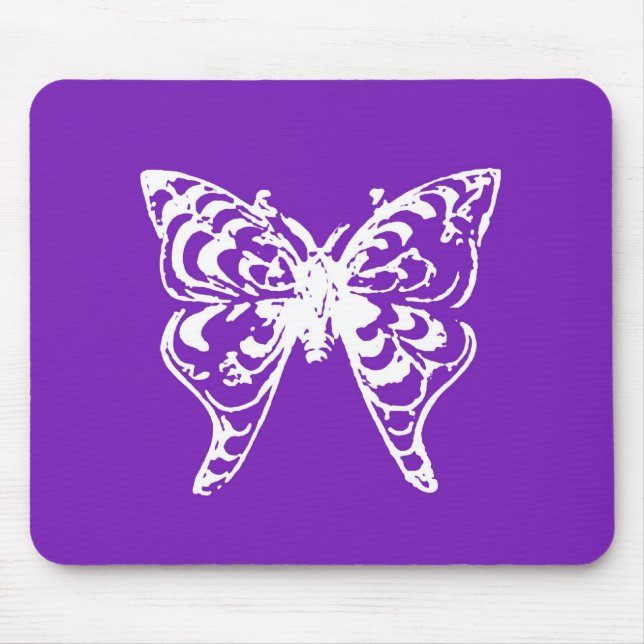 Mousepad Borboleta roxa (Frente)