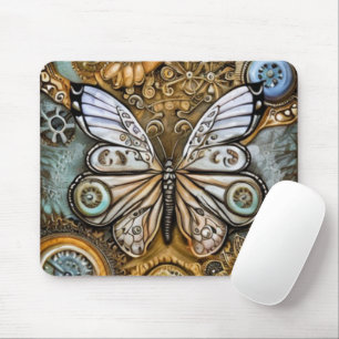 Mousepad Borboleta Steampunk