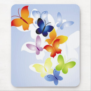 Mousepad Borboletas coloridas