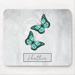 Mousepad Borboletas de chá brilhantes