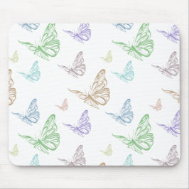 Mousepad Borboletas de Pastel