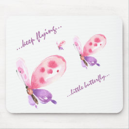 Mousepad Borboletas de Pastel, Inspiracionais,